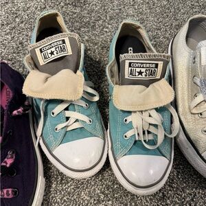 Converse Womens All Star Turquoise Sneakers